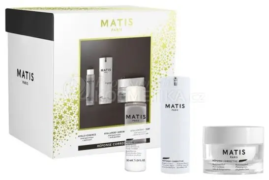 Nejlepší Volba Matis Paris Réponse Corrective Christmas Set 2025 - Esence 30 ml + sérum proti vráskám 30 ml + Hydratační krém 50 ml Dárková sada