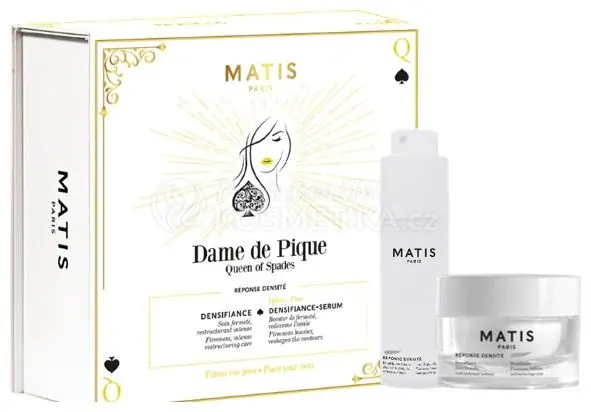 Matis Paris Réponse Densité Dame de Pique Queen of Spades Set - Protivráskové sérum 30 ml + Denní krém proti vráskám 50 ml Dárková sada Přímo Od Výrobce