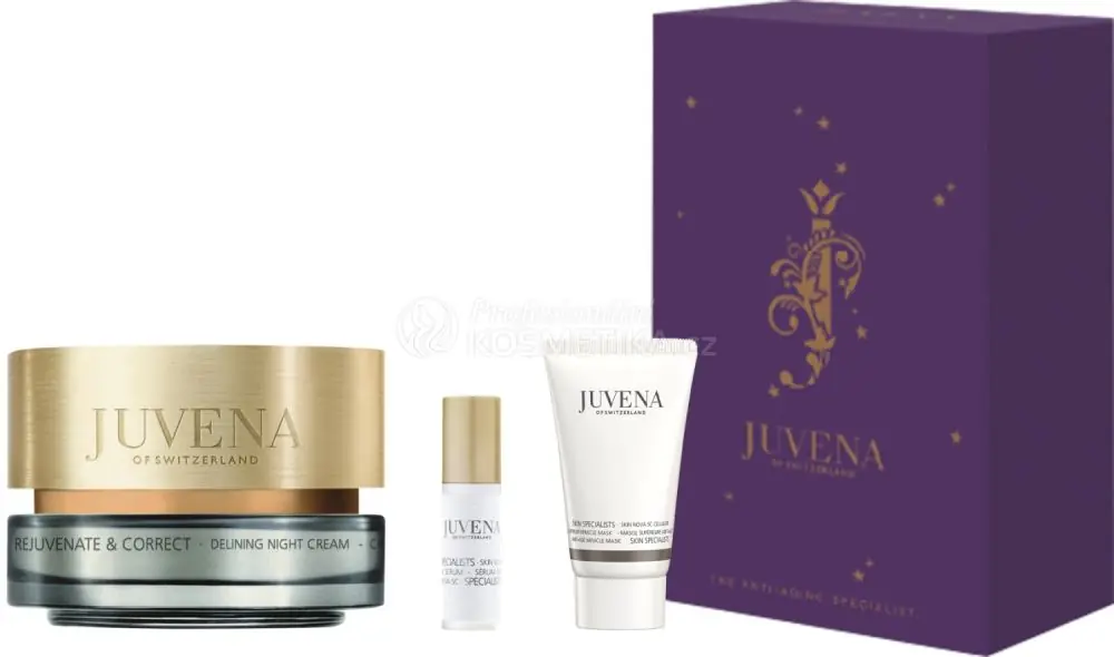 Rychlé Dodání Juvena Rejuvenate & Correct Set - Noční krém 50 ml + serum 5 ml + maska 25 ml Dárková sada