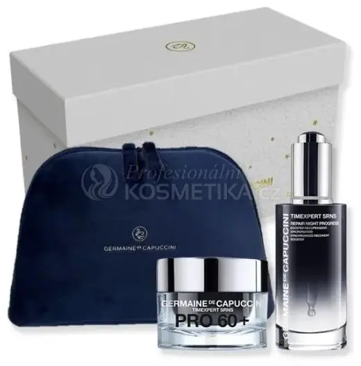 Novinka Germaine de Capuccini Timexpert SRNS Vánoční Set - Extra výživný Krém 60+ 50 ml + Noční booster 50 ml Dárková sada