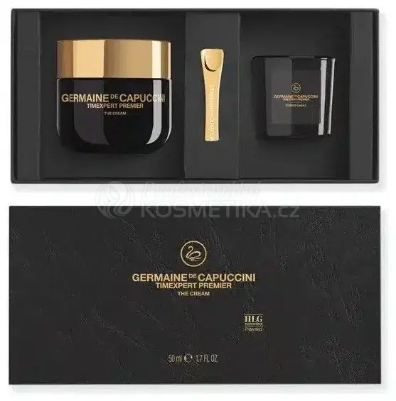 Jen Po Omezenou Doba Germaine de Capuccini Timexpert Premier The Cream Fine Set - Krém pro normální a smíšenou pleť 50 ml + svíčka Dárková sada