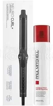 Paul Mitchell Neuro Curl+ Protect Duo - Kulma na vlasy + termoochranný sprej 200 ml Dárková sada Nejlepší Cena