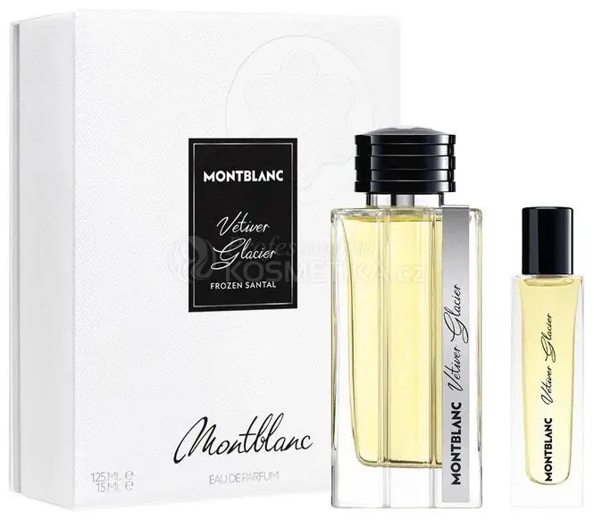Autentický Montblanc Collection Vetiver Glacier Set - EDP 125ml + EDP 15ml Dárková sada