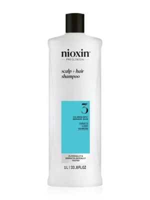 Nakupujte Hned Nioxin System 3 Color Safe Cleanser Shampoo 1000 ml .