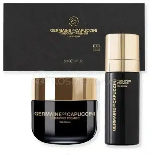 Výprodej Germaine de Capuccini Timexpert Premier Set - Krém pro suchou pleť 50 ml + protivráskové sérum 30 ml Dárková sada