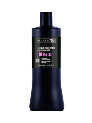 Doprava Zdarma BLACK Professional Krémový 3% peroxid vodíků 1000ml - oxidační krém 10vol
