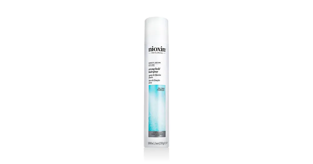 Novinka Nioxin Density Defend Styling Strong Hold Hairspray 300 ml .