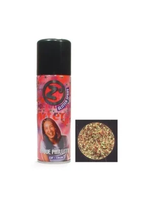 Z GOOD MARK Glitrový lak na vlasy zlaté flitry Speciální Cena