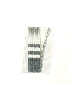 Víkendová Akce DUKO Pomůcky Kadeřnické sponky do vlasů5cm - střibrné 10ks