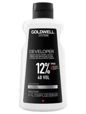 Omezená Nabídka GOLDWELL Topchic Developer Lotion 12% (vol40) - krémový peroxid vodíků 1000ml