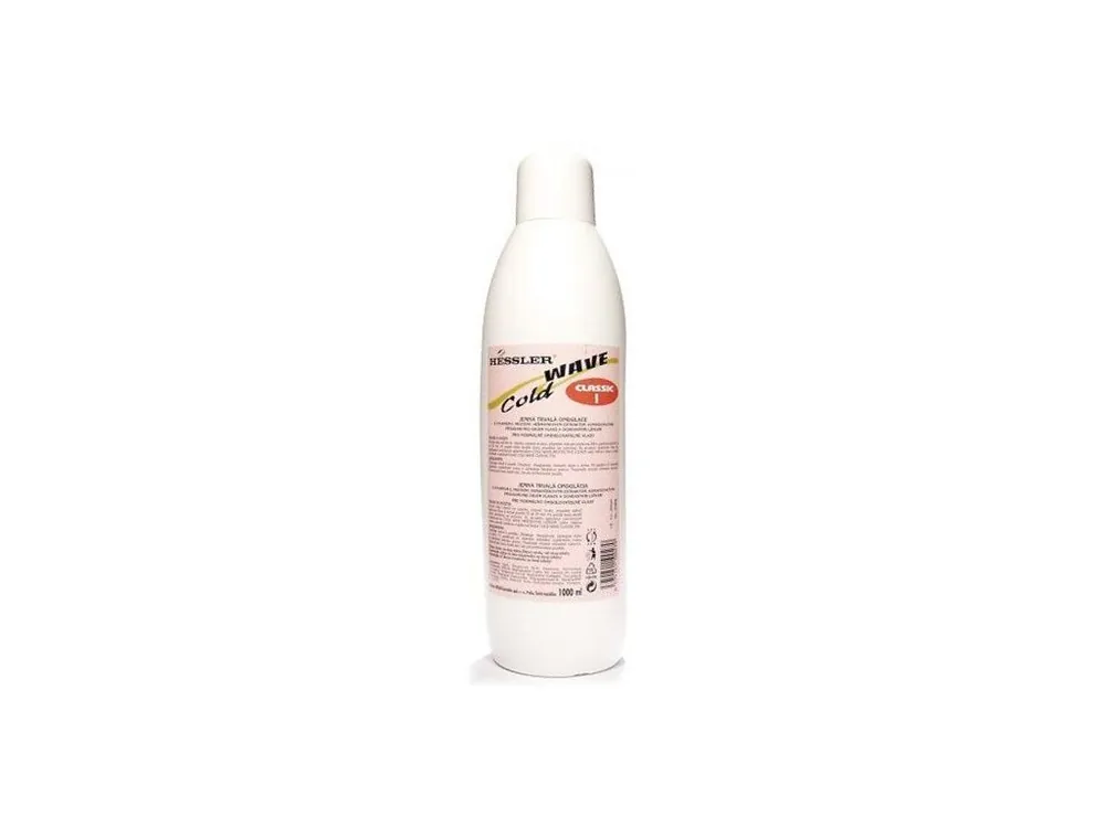 Super Cena HESSLER Cold Wave Classic 1 - jemná trvalá ondulace pro normální vlasy 1000ml