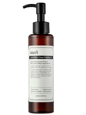 Omezená Nabídka Dear, Klairs Gentle Black Deep Cleansing Oil 150 ml