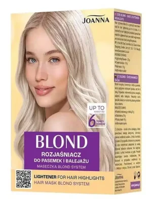 JOANNA Blond Lightener - blond melír na vlasy zesvětlující o 6 tónů Nejprodávanější