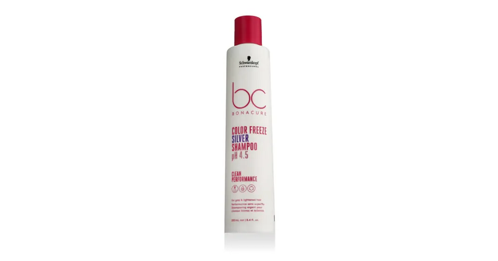 Výprodej Schwarzkopf Professional BC Bonacure Color Freeze pH 4.5 Silver Shampoo 250 ml