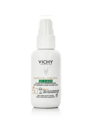 Vysoce Kvalitní Vichy Capital Soleil UV-CLEAR Anti-Imperfections Fluid SPF 50+ 40 ml
