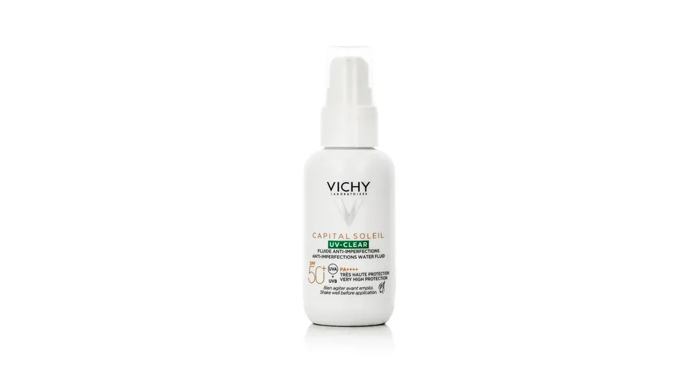 Vysoce Kvalitní Vichy Capital Soleil UV-CLEAR Anti-Imperfections Fluid SPF 50+ 40 ml