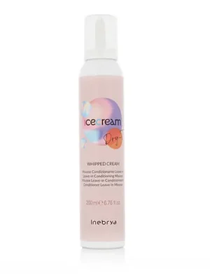 Vysoce Kvalitní Inebrya Ice Cream Dry-T Whipped Cream Leave-in Conditioning Mousse 200 ml