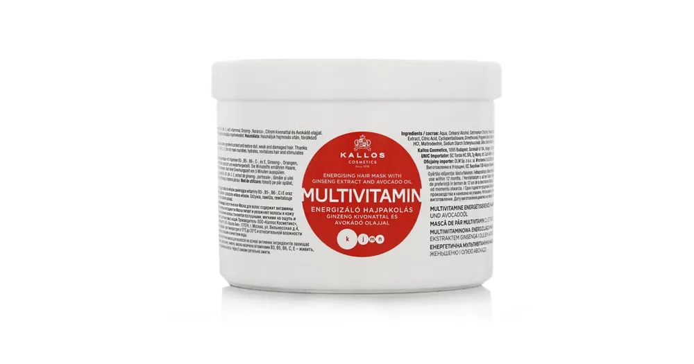 Doprava Zdarma Kallos Multivitamin Energising Hair Mask 500 ml