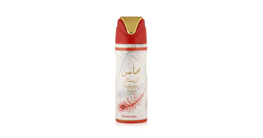 Expresní Doručení Lattafa Mahasin Crystal DEO ve spreji 200 ml W .
