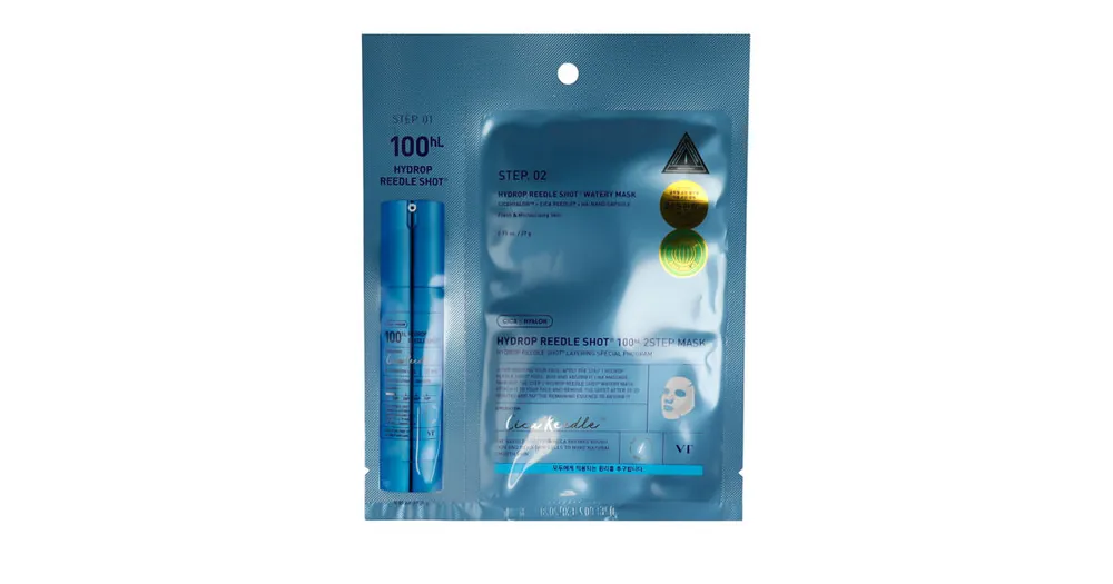 Přímo Od Výrobce VT Cosmetics Hydrop Reedle Shot 100hl 2 Step Hydrogel Mask 28,5 g .