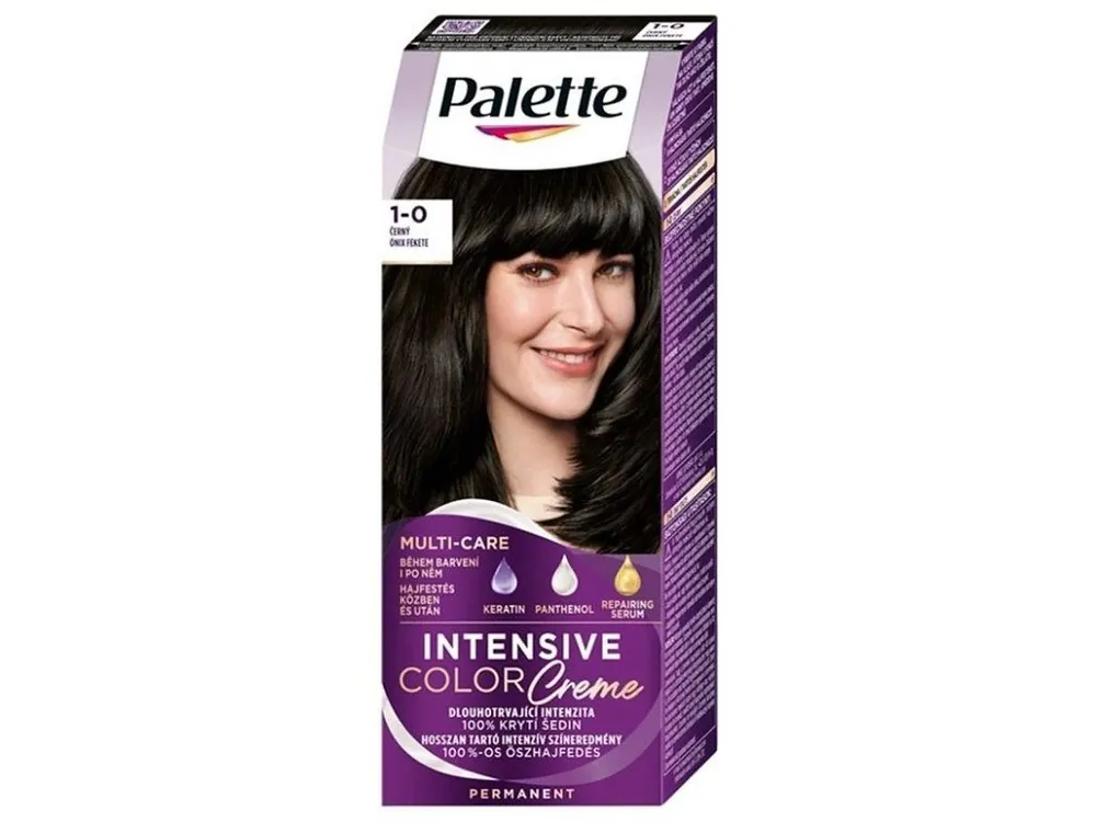 SCHWARZKOPF Palette N1 (1-0) Intensive Color Creme - barva na vlasy - Černá Kup Teď