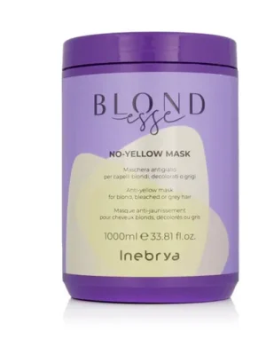 Inebrya BLONDesse No-Yellow Mask 1000 ml Časově Omezené