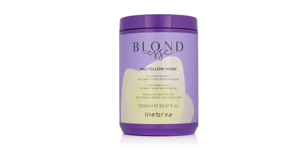 Inebrya BLONDesse No-Yellow Mask 1000 ml Časově Omezené