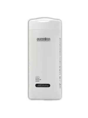 SUBRINA Pomůcky Colour Removal Wipes - čistící ubrousky na odstraňování barvy z pokožky 100ks Akční Cena