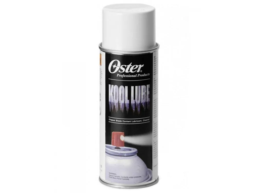 Novinka OSTER Kool Lube Vysoce efektivní čistící, mazací a chladící spray pro střihací strojky 400ml