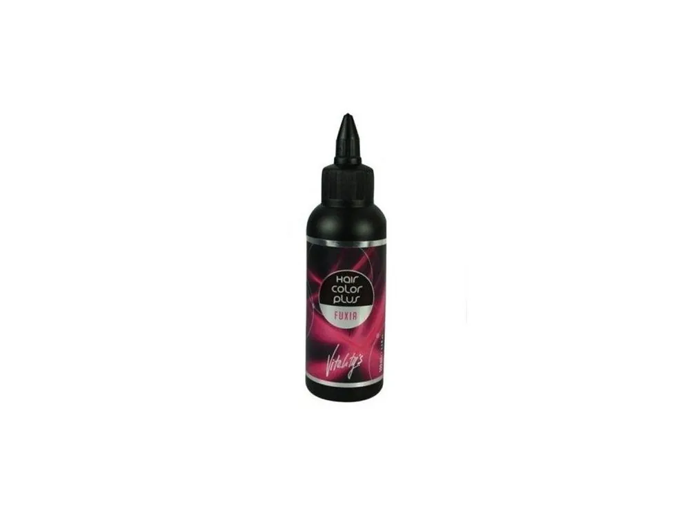Super Cena VITALITYS HCP Hair Color Plus gelová barva smývatelná Fuscia 07- růžová fialovočervená