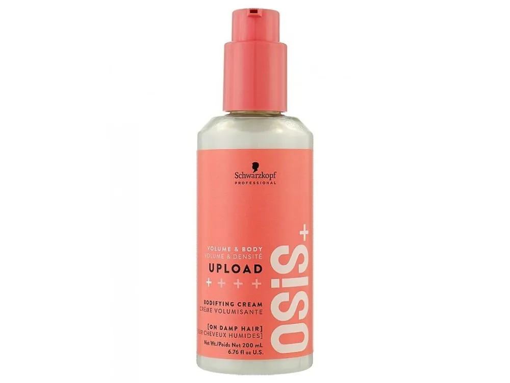 Speciální Cena SCHWARZKOPF Osis Upload Volume Cream 200ml - objemový krém středně tužící