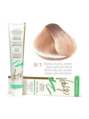 Originální VITALITYS Green Krémová barva na vlasy - Nejsvětlejší popelavá blond 9-1