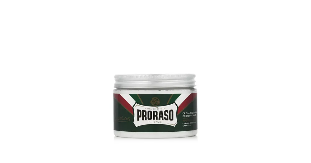 Rychlé Dodání Proraso Refreshing Professional Pre-Shave Cream with Eucalyptus Oil and Menthol 300 ml