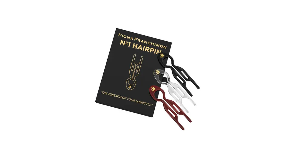 Fiona Franchimon Nº 1 Hairpin New York Collection (Brown, Transparent, Black) 3 ks Víkendová Akce