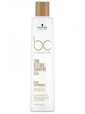 Aktuální SCHWARZKOPF Bonacure Time Restore Q10 Shampoo obnovující šampon s Q10250ml