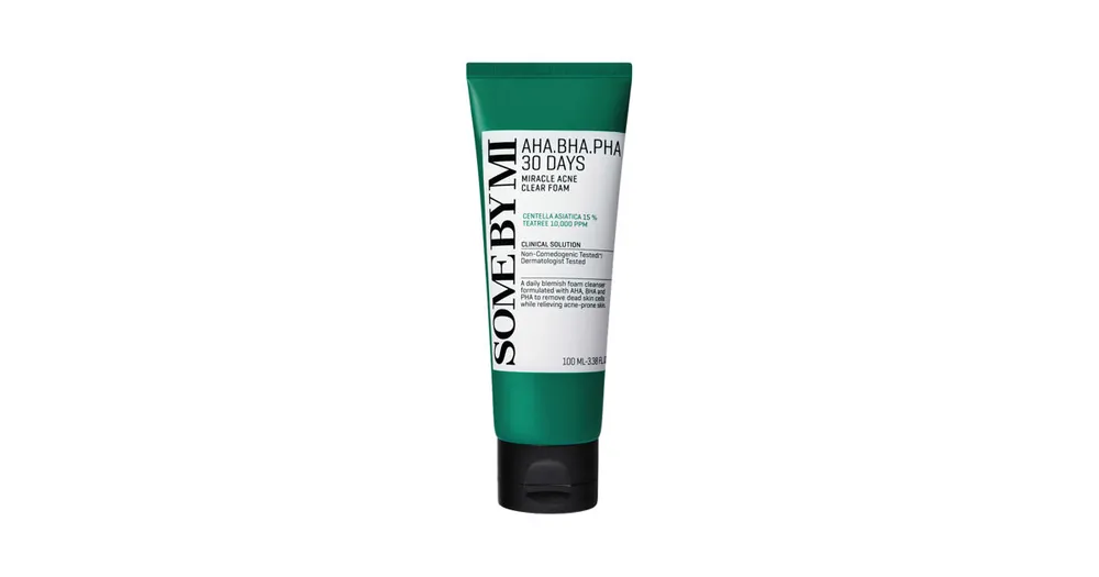 Some By Mi AHA.BHA.PHA 30 Days Miracle Acne Clear Foam 100 ml . Vrácení Zdarma