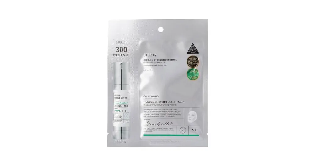 VT Cosmetics Reedle Shot 300 2 Step Mask 26,5 g . Horká Nabídka