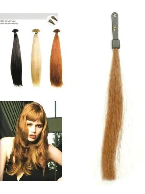 SO.CAP. Rovné vlasy Přírodní odstín 8001LC 35-40cm - tmavě zlatá blond 14 Nejlepší Volba