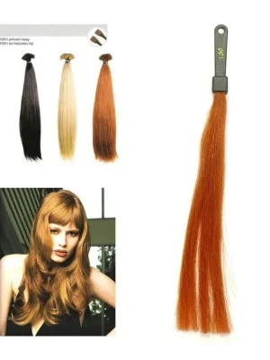 Originální SO.CAP. Rovné vlasy Přírodní odstín 8001LC 35-40cm - měděná 130