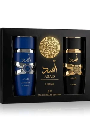 Lattafa Asad EDP Asad 100 ml + EDP Asad Zanzibar 100 ml UNISEX . Nízká Cena