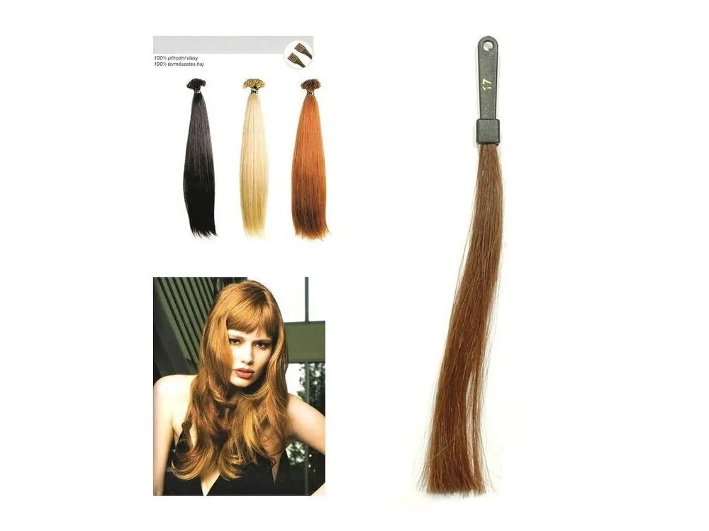 Bezpečná Platba SO.CAP. Rovné vlasy Přírodní odstín 8000L 50-55cm - tmavá blond 17