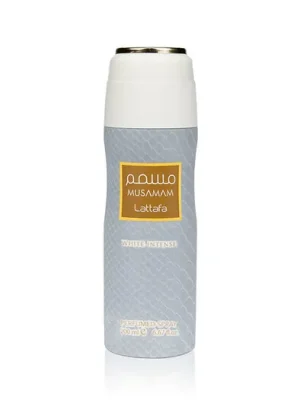 Lattafa Musamam White Intense DEO ve spreji 200 ml UNISEX . Horká Nabídka