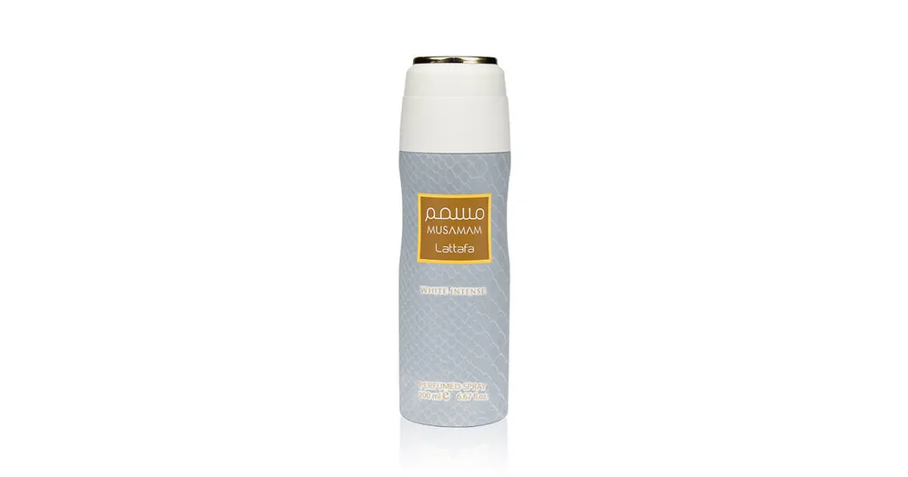 Lattafa Musamam White Intense DEO ve spreji 200 ml UNISEX . Horká Nabídka