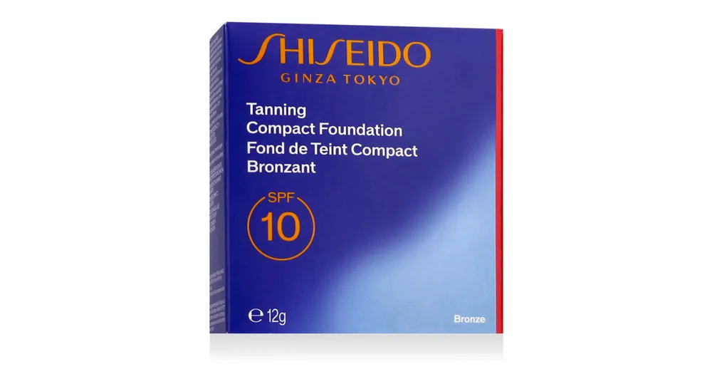 Dokud Zásoby Vydrží Shiseido Tanning Compact Foundation SPF 10 12 g .