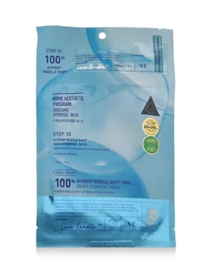 Pouze Dnes VT Cosmetics Hydrop Reedle Shot 100 hL 2 Step Hydrogel Mask 33 g .
