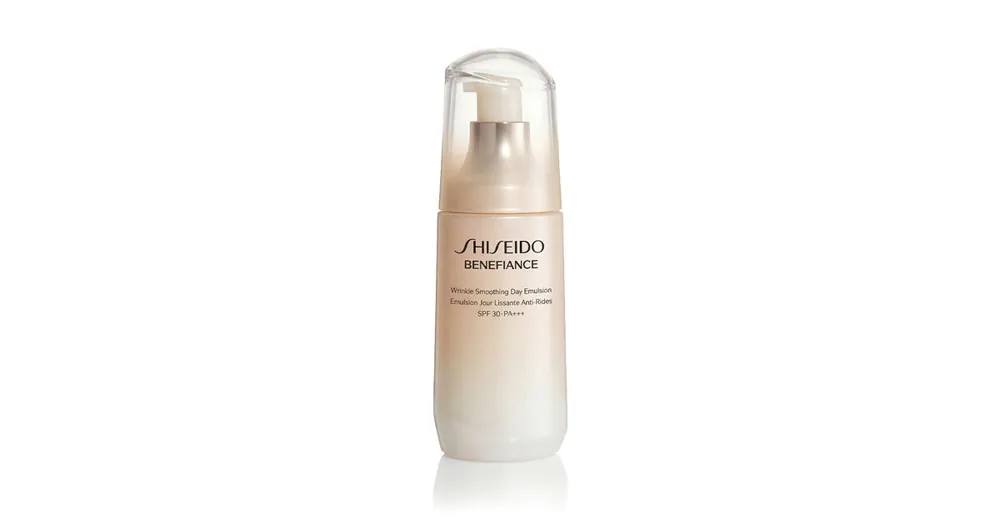 Shiseido Benefiance Wrinkle Smoothing Day Emulsion SPF 30 PA+++ 75 ml . Super Cena