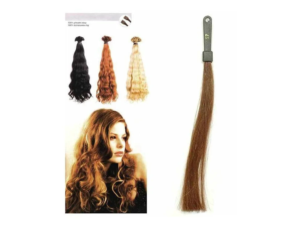 Hit Sezóny SO.CAP. Vlnité vlasy Přírodní odstín 8003MC 35-40cm - tmavá blond 17