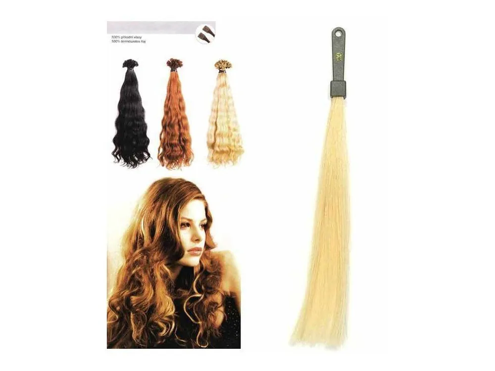 Víkendová Akce SO.CAP. Vlnité vlasy Přírodní odstín 8003MC 35-40cm - světlá blond 20