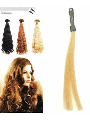 SO.CAP. Vlnité vlasy Přírodní odstín 8003MC 35-40cm - popelavá blond DB2 Must-Have