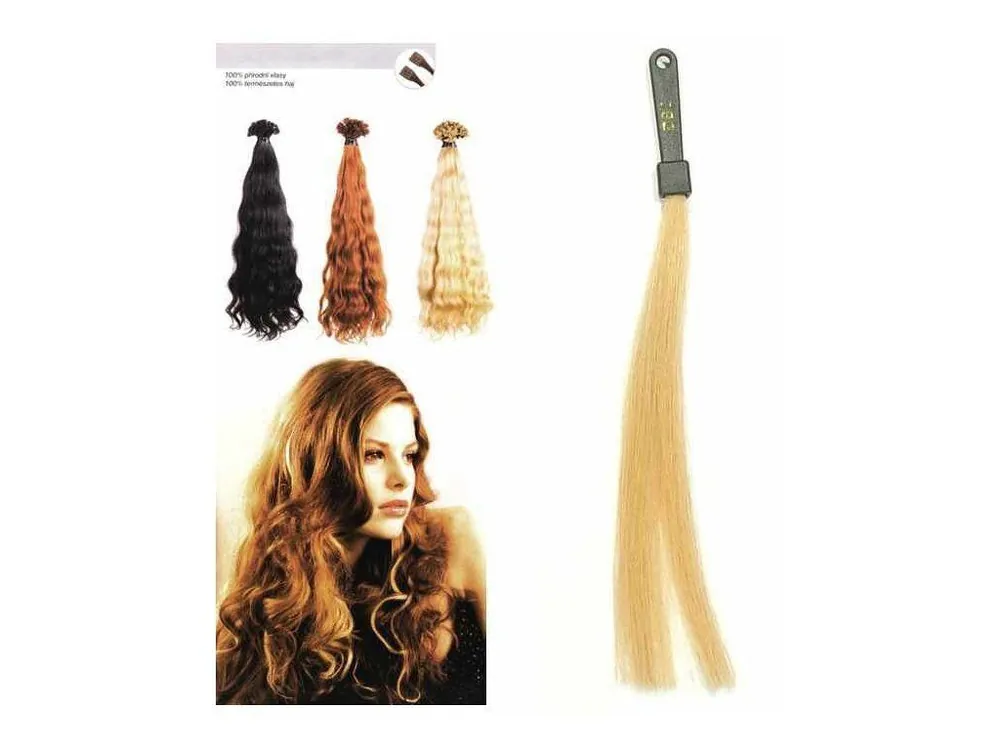 SO.CAP. Vlnité vlasy Přírodní odstín 8003MC 35-40cm - popelavá blond DB2 Must-Have